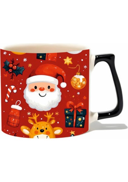 Yeni Yıl Hediyelik Lüks Kupa - Hediye Seramik Kupa