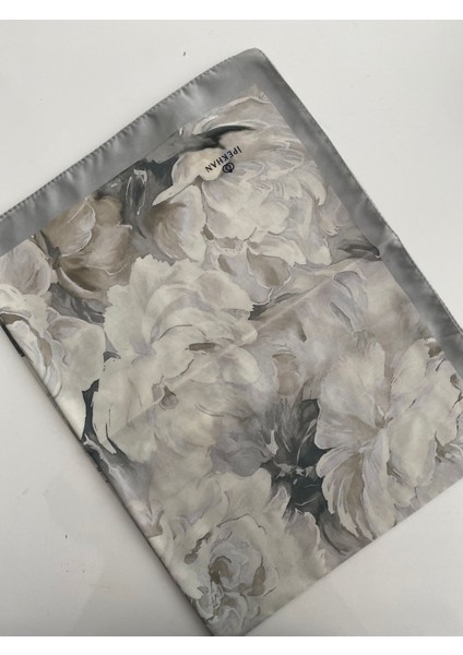 Şakayık Desen Ince Pamuk Şal