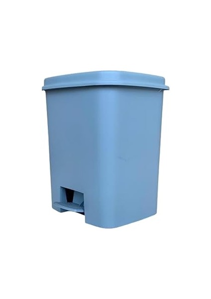 Plastik Dekoratif Mutfak Banyo Çöp Kovası 6l Renkli Pedallı Mavi, Gri,beyaz,siyah Ofis Temizlik Kov