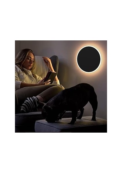 Ucuz Geldi Dekoratif LED Işık Dokunmatik Renk Geçişli Duvar Aydınlatma 6W 14CM Luna Hero LED Aplik