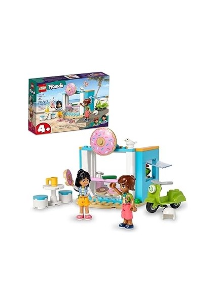 Lego® Friends Donut Dükkanı 41723-4 Yaş ve Üzeri Çocuklar Için Liann ve Leo Bebekleri Içeren O