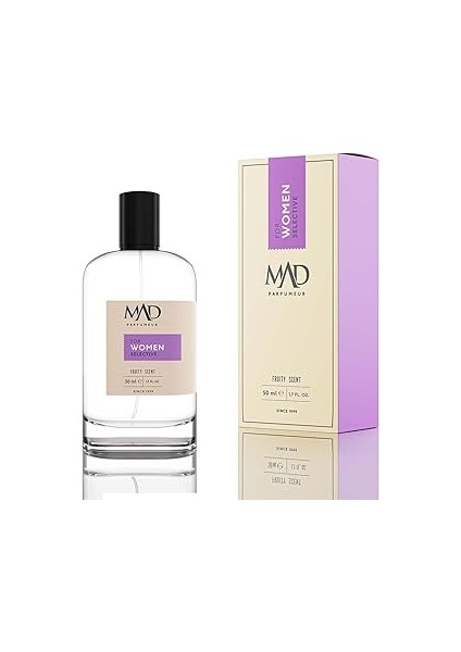 Mad B104 Selective Eau De Parfum (Edp) 50 ml Kadın Parfüm – Şeftali, Yasemin ve Vanilya ile Meyvems
