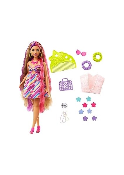 Upuzun Muhteşem Saçlı Bebekler HCM87-HCM89