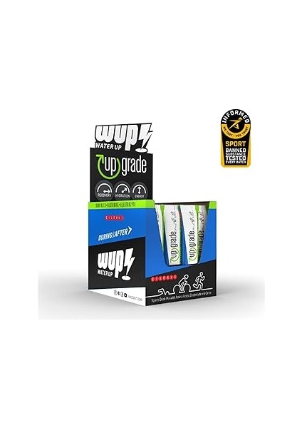 Wup Upgrade Bcaa, Glutamin ve Elektrolit, Çilekli 40 Saşe Toz Efervesan