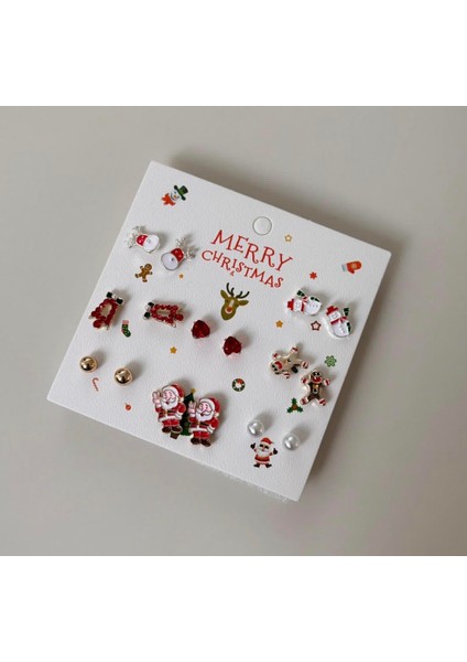 Yeni Yıl Çocuk Küpe Seti