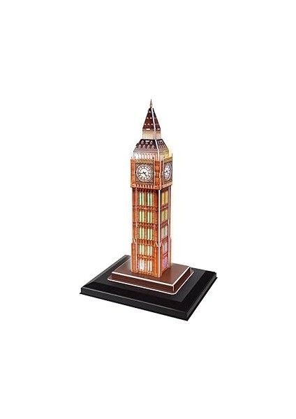 Cubicfun 3D 28 Parça Puzzle Big Ben Saat Kulesi - Ingiltere(Led Işıklı)