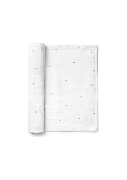 Stars Big & Bold 100% Pamuk Müslin Örtü (120X120 Cm)