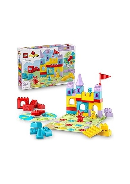 Duplo Hopsy’nin Kale Oyunu 10450 – 3 Yaş ve Üzeri Hayvansever Çocuklar Için 3 Figürlü Hayal Gü