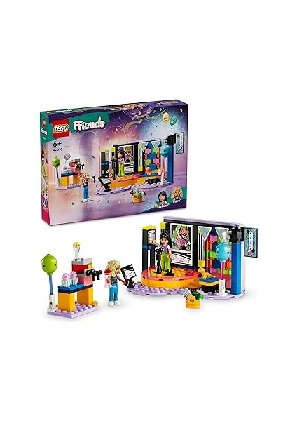 Friends Karaoke Müzik Partisi 42610-6 Yaş ve Üzeri Çocuklar Için Sahne Içeren Yaratıcı Oyuncak