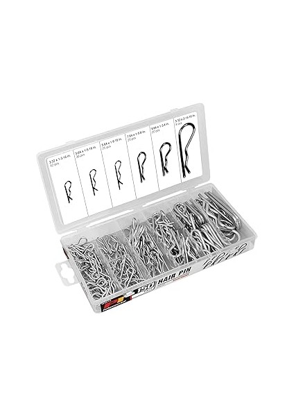 Performance Tool Kopilya Çeşitleri Seti, 150 Parça, Çinko Kaplı Çelik, W5210