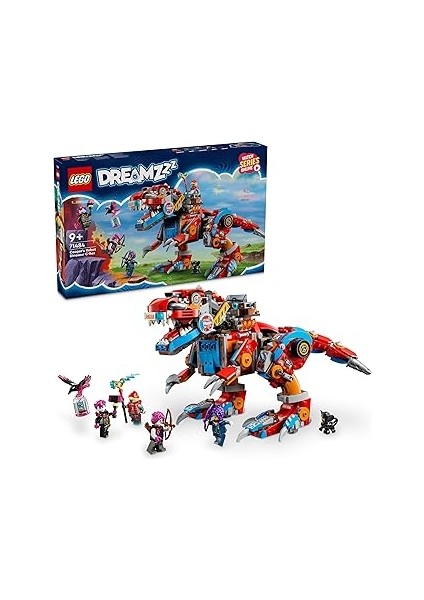Dreamzzz Cooper’ın Robot Dinozoru C-Rex 71484 – 9 Yaş ve Üzeri Kız ve Erkek Çocukları Için 4 M