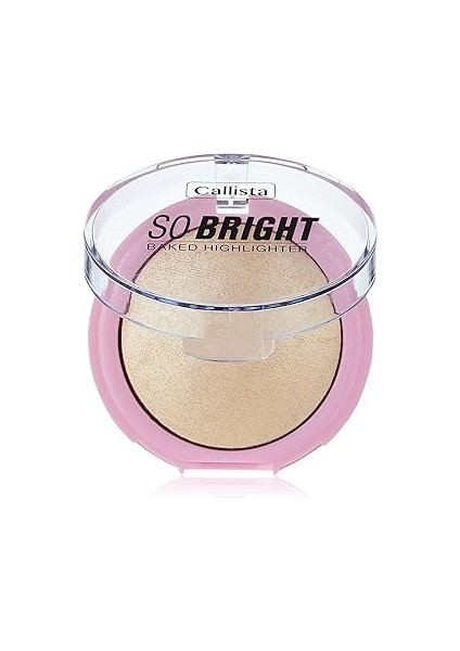 Callista So Bright Baked Highlighter Aydınlatıcı 01 Snowy Glowy Light