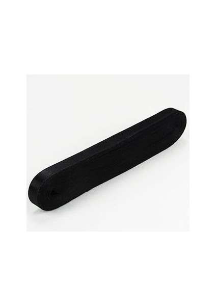 Parti̇ Vi̇tri̇ni̇ Siyah Renk Saten Kurdela 1 Cm. x 10 Metre (Siyah)