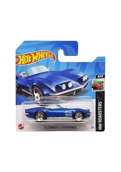 Hot Wheels - ´72 Stingray Convertible - Hw Roadsters 8/10 - HKG60 - Short Card - Cabriolet - Koyu M