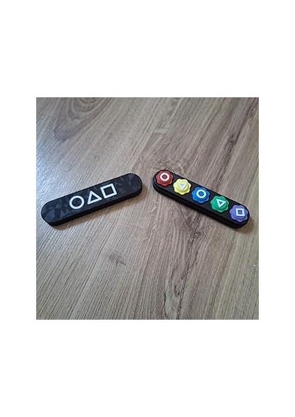 5 Taş Oyun Seti Kalamar Oyun Renkli Gonggi Kumlu Versiyon