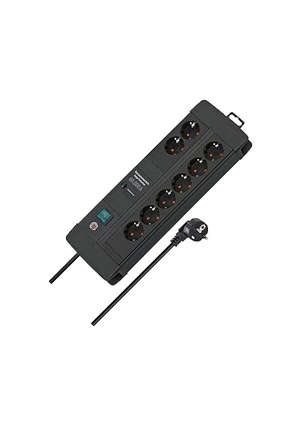 Brennenstuhl Premium-Line Duo Serisi 5 Yıl Garantili 60.000 Amper Akım Korumalı Özellikli 8 Soketli