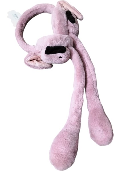 Çocuk Peluş Figürlü Oynar Kulaklı Hareketli Sesli Kışlık Kulaklık