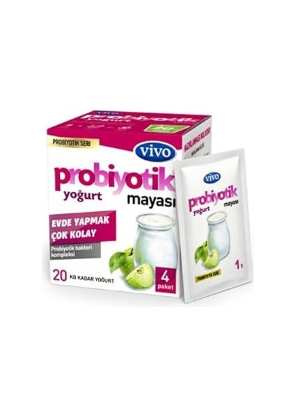 Probiyotik Yoğurt Mayası 4gr