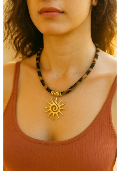 Leopar Çelik Kolye fiyatları