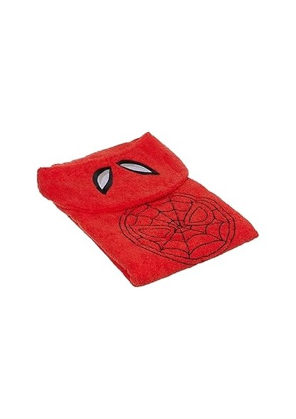 Taç Lisanslı Karakter BASKILI%100 Pamuk Bebek Havlu Panço, Çok Renkli, 75X130 cm