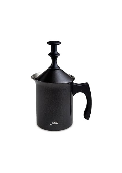 Timeless Venti Siyah Çelik Süt Köpürtücü 400 ml