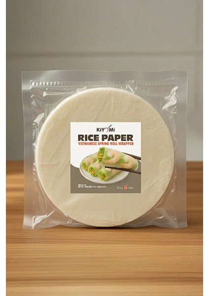 Rice Paper / Pirinç Yufkası - 22 cm - 200 gr