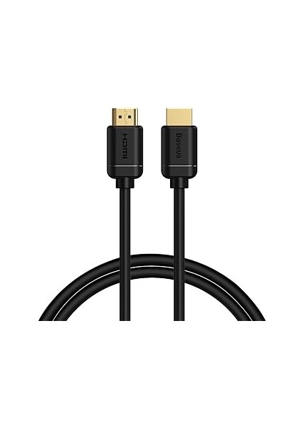 High Definition Serisi HDMI To HDMI Görüntü Aktarma Kablosu, 1m, Siyah