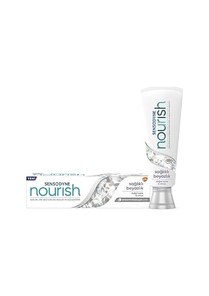 Nourish Sağlıklı Beyazlık Diş Macunu 75 ml