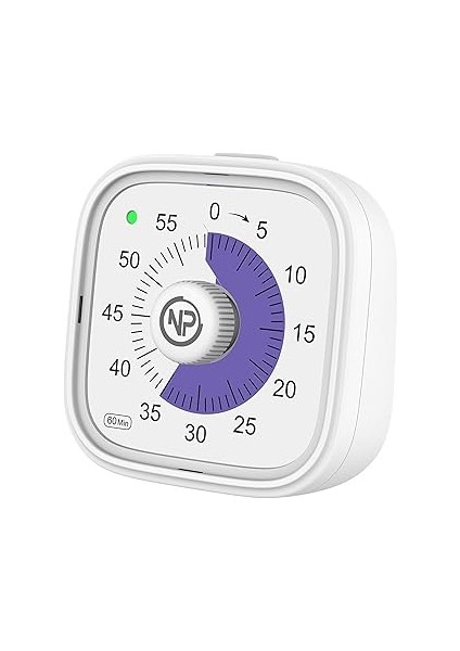 Npo NPT31B Mutfak,ders,yemek Için 60DK Analog Alarm Zamanlayıcı,pomodoro Öğrenci Motivasyon Saati
