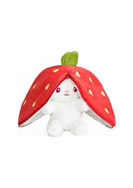Özgüner Oyuncak Çilek Yastık Tavşan Pelüş - Pelüş Çilek Tavşan,çilek Yastık,doldurulabilir ,misfitt