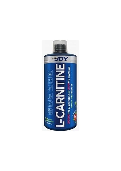 Bigjoy L-Carnitine Karnitin 1000 ml Çi̇lek