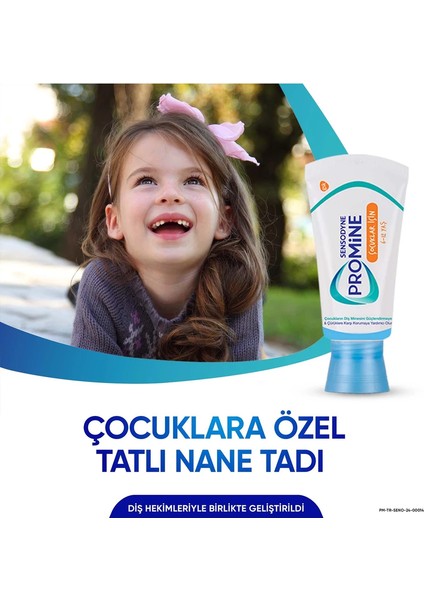 Promine Çocuk Diş Macunu 50ML x 3 Adet +Promine 6 Yaş ve Üzeri Çocuklar Için Yumuşak Diş Fırçası + Çanta modelleri