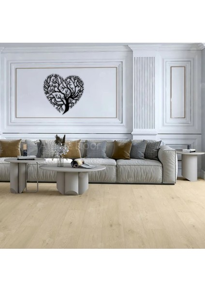 As Tasarım Ağaç Kalp Model Ahşap Dekorasyon Duvar Süs Tablo 25X25 cm Siyah Renk fiyatları