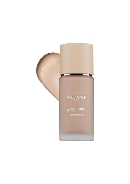 Alix Avien Kırışıklık Karşıtı Nemlendirici SPF30 Parlak Bitişli Fondöten Care Enhancer 803 Rose Buf