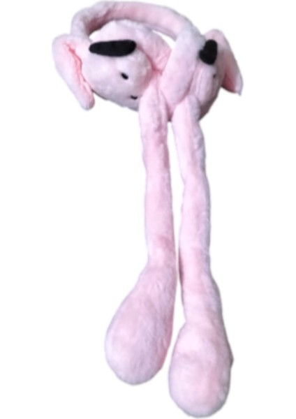 Çocuk Peluş Figürlü Oynar Kulaklı Hareketli Sesli Kışlık Kulaklık