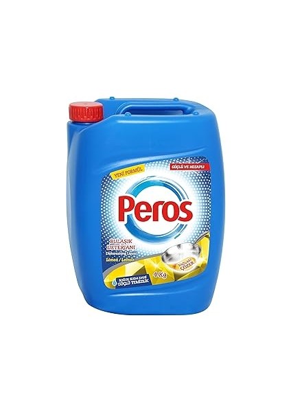 Peros Elde Yıkama Bulaşık Deterjanı Limon 3.88 L