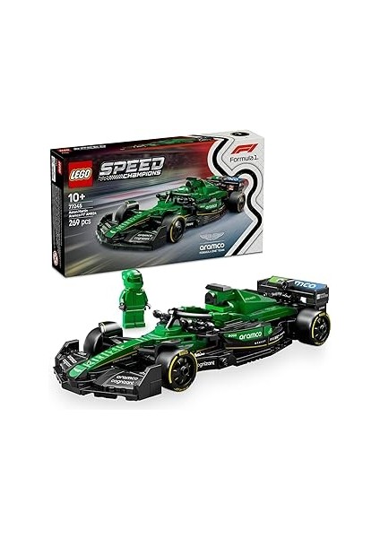 Speed Champions Aston Martin Aramco F1 AMR24 Yarış Arabası 77245 – 10 Yaş ve Üzeri Için Koleks