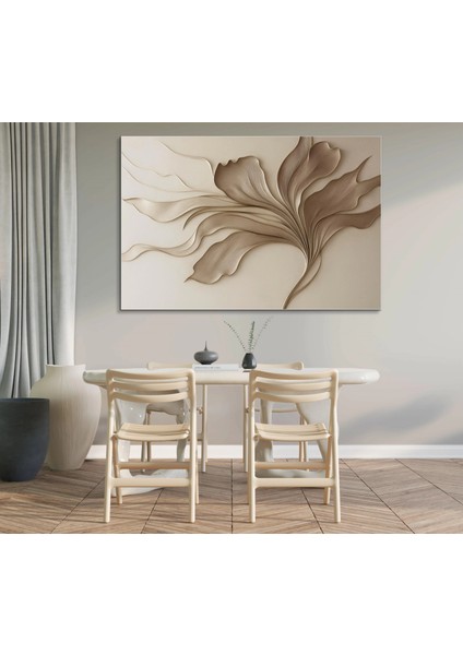 Kahverengi Tasarım Kanvas Tablo, Ev Dekoru, Salon Tablosu Bestablo fiyatları