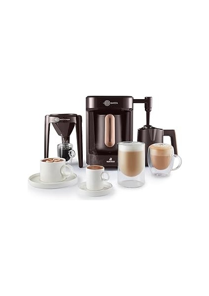 Hatir Bari̇sta Türk Kahve Maki̇nesi̇ Walnut Brown