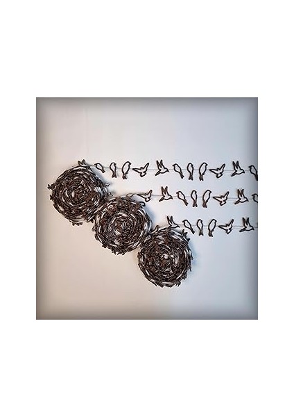 Kuş Motifli Şerit Nakış Modeli | Nakış Aksesuar