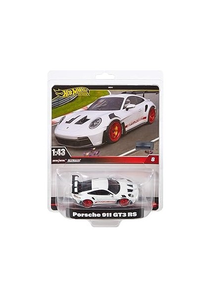 Hot Wheels 1:43 Arabalar - Porsche Gt3-Rs Çok Renkli