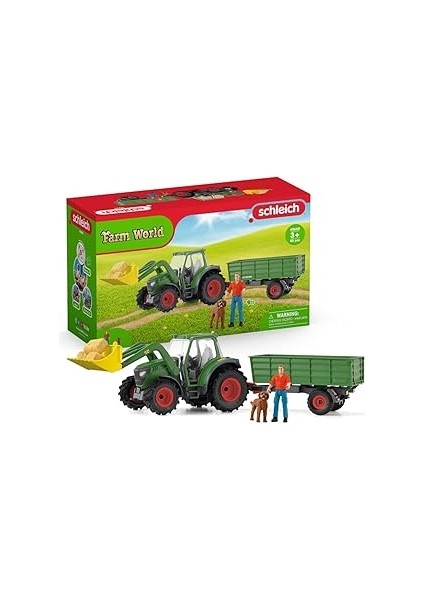 Schleich Çekicili Traktör 42608