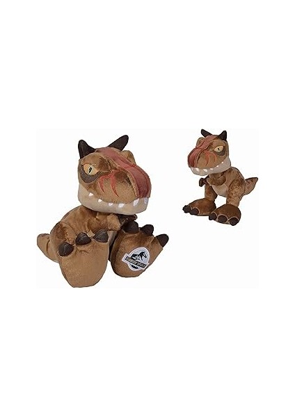 Simba, 6305875207, Jurassic World Chunky Toro Peluş Figürü, Özel ve Detaylı Tasarım, Dayanıklı Kuma
