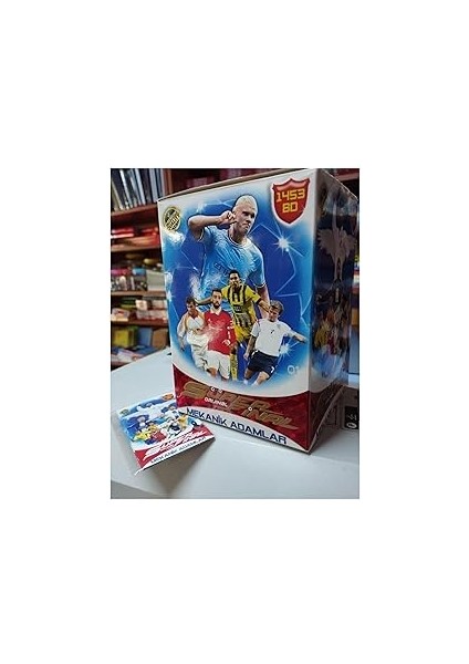 Bambapaw 3 Kart Yeni Seri Süper Final 2023 Orijinal Futbol Kartı 150 Adet 3 Lü Poşet (450 Adet Kart