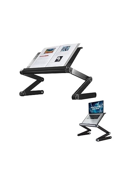 Ayarlanabilir Yükseklik ve Açı Ergonomik Okuma Standı Book Tutucu, Kitap Tutucu, Tablet Standı, Bel