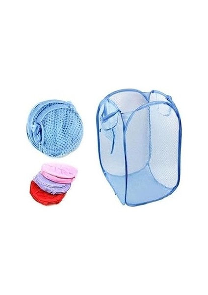 Katlanabilir Lastikli Hurç - Lastikli Açılıp Kapanabilen Eşya, Kıyafet ve Oyuncak Saklama Hurcu, Do