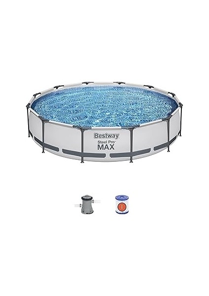 Steel Yer Üstü Havuz Seti 3,66 M x 76 cm