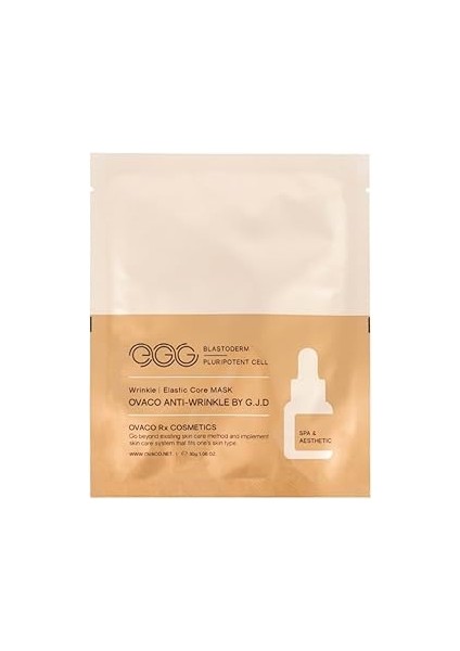 Ovaco Şeffaflaşan Kağıt Maske – Kırışıklık Karşıtı, Dünyada Ilk Kök Hücre Teknolojili Maske, Hücres