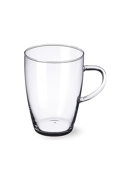 Simax Lyra 4’lü Kupa Seti – 0,40 L – Borosilikat Cam – Isıya Dayanıklı