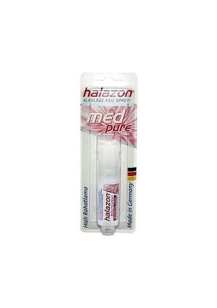 Halazon Ağız Spreyi Medikal Hızlı Rahatlama Alkolsüz 15ML HLZ-1559